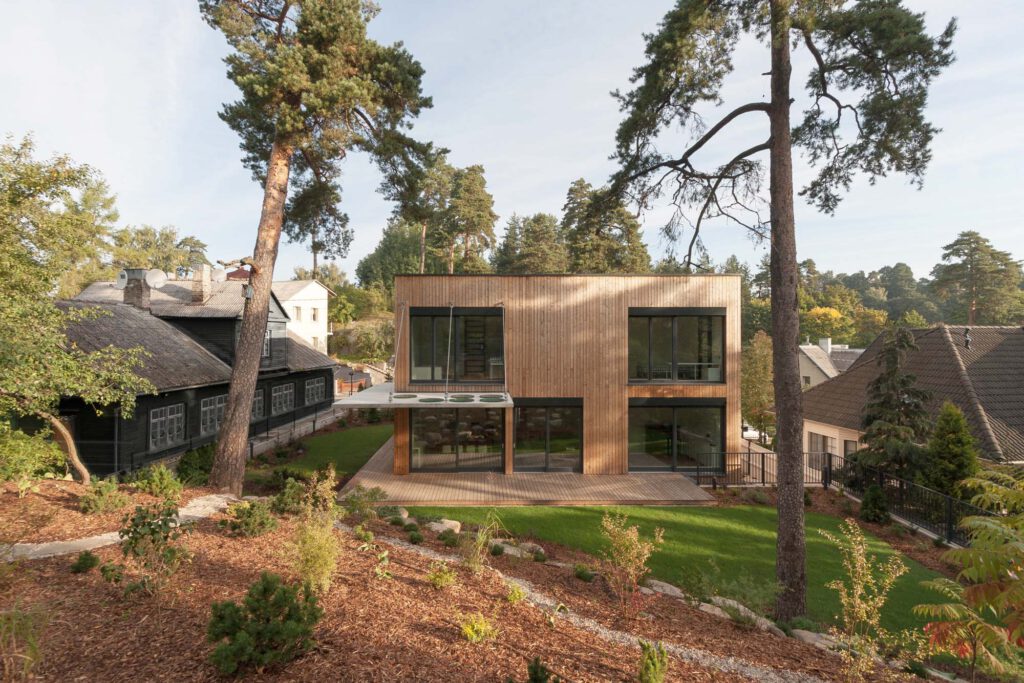 The Cube House in the Outskirts of Vilnius 