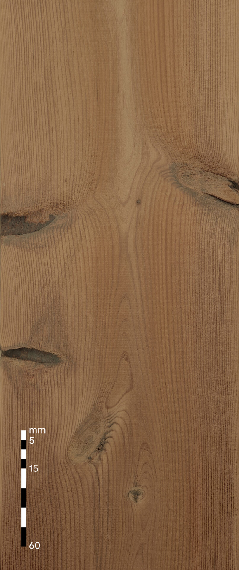 Knotholes on the sides