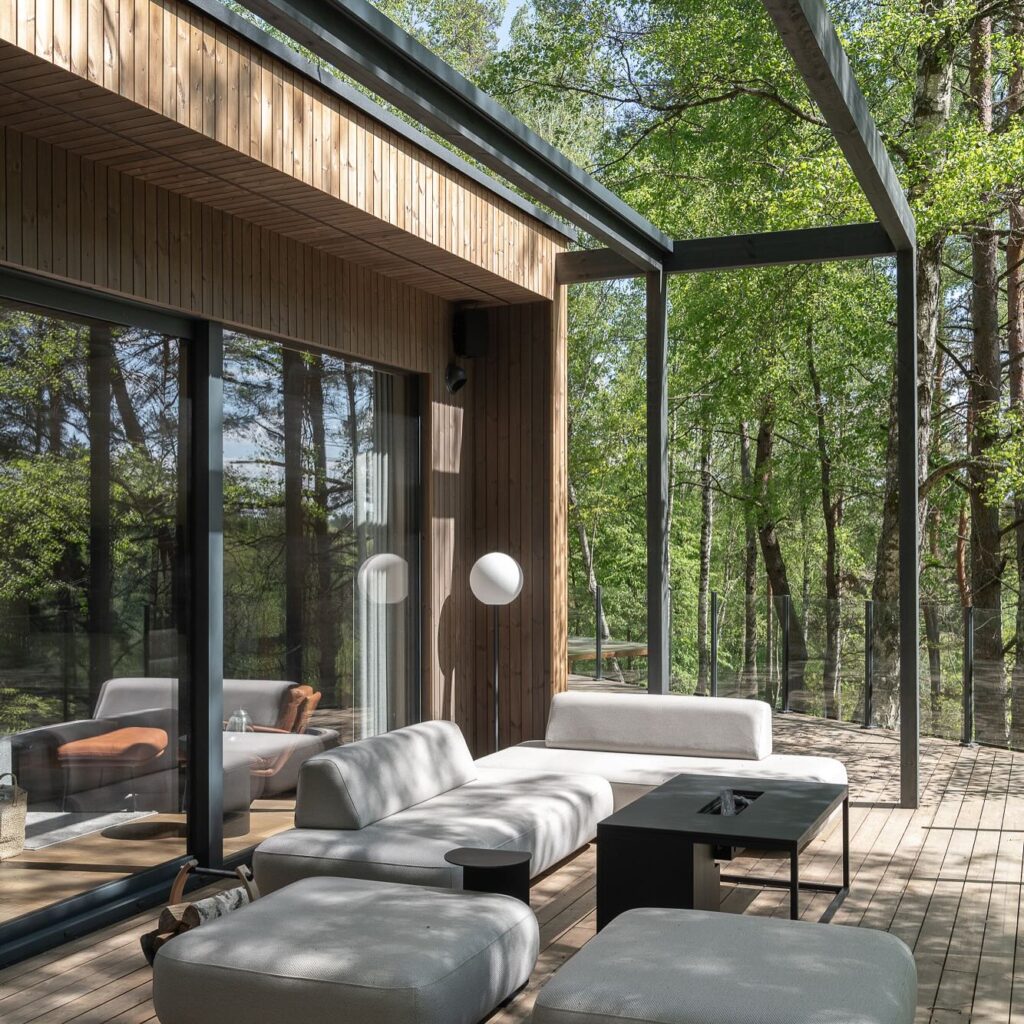 Sauna On a Cliff